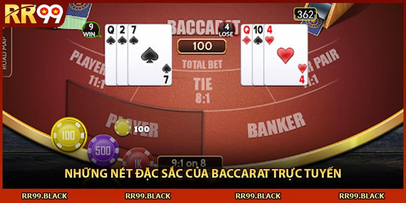 Những nét đặc sắc của baccarat trực tuyến